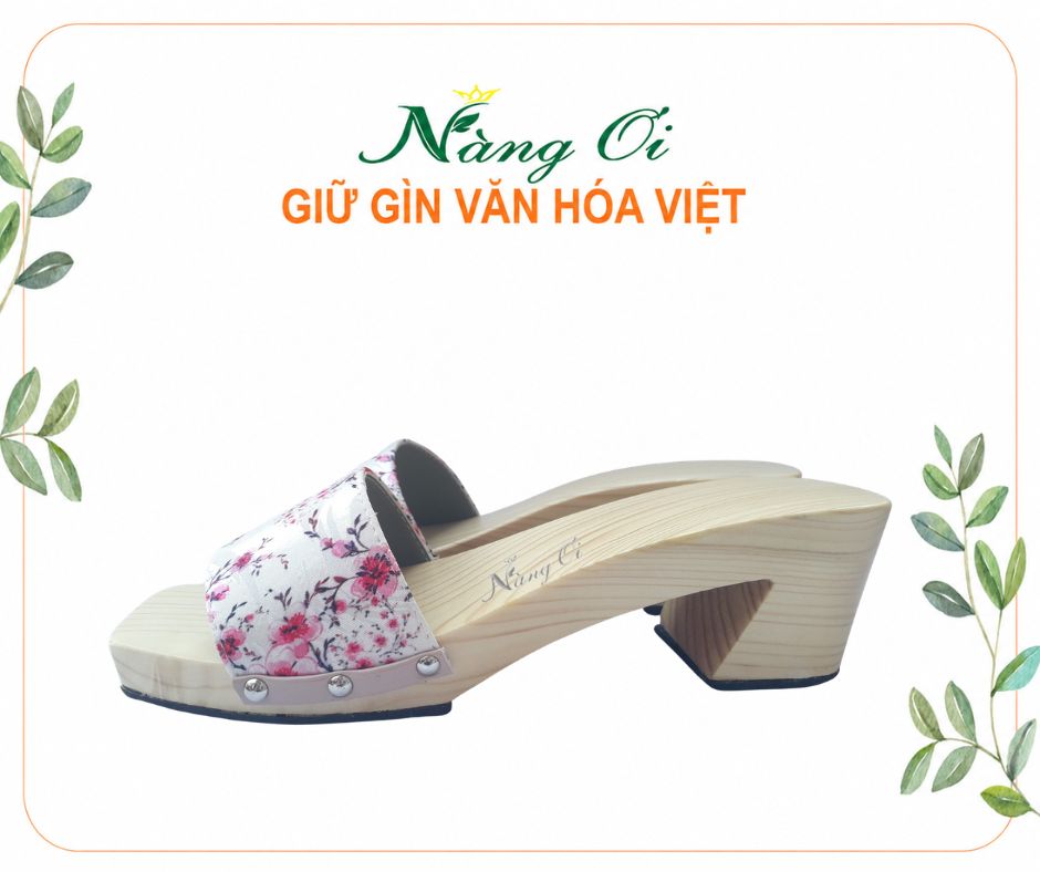 guốc gỗ thông